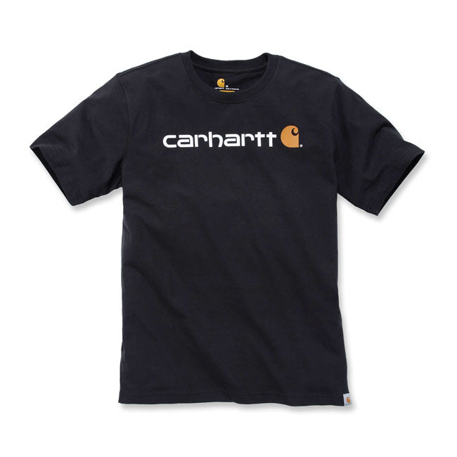 Carhartt Core Logo Short Sleeves T-Shirt Black