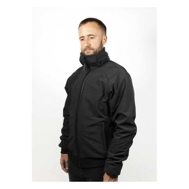 John Doe Softshell Jacket Black  - FREE UK Delivery - Moto Central