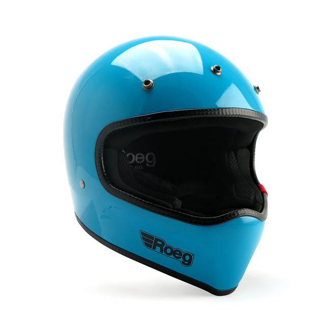 Roeg Peruna Helmet Sky Gloss  - FREE UK Delivery - Moto Central