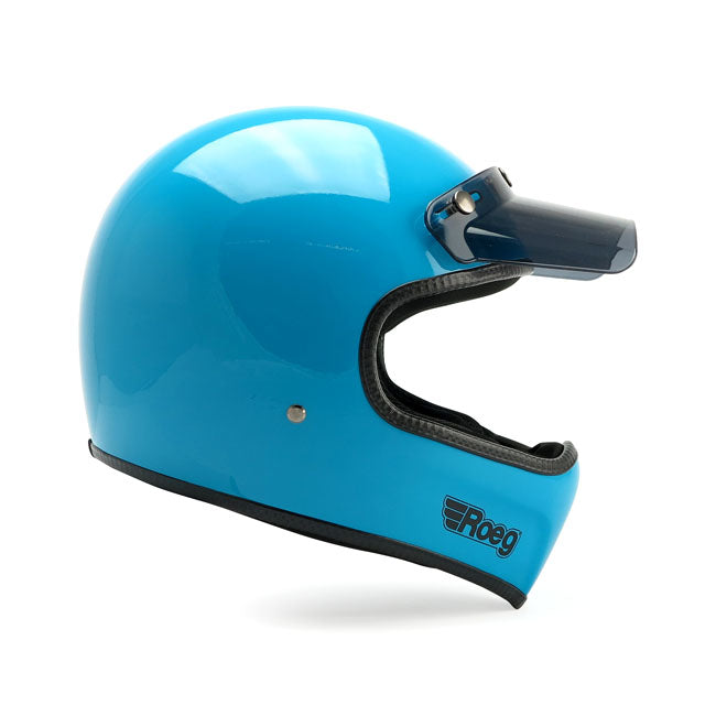 Roeg Peruna Helmet Sky Gloss  - FREE UK Delivery - Moto Central