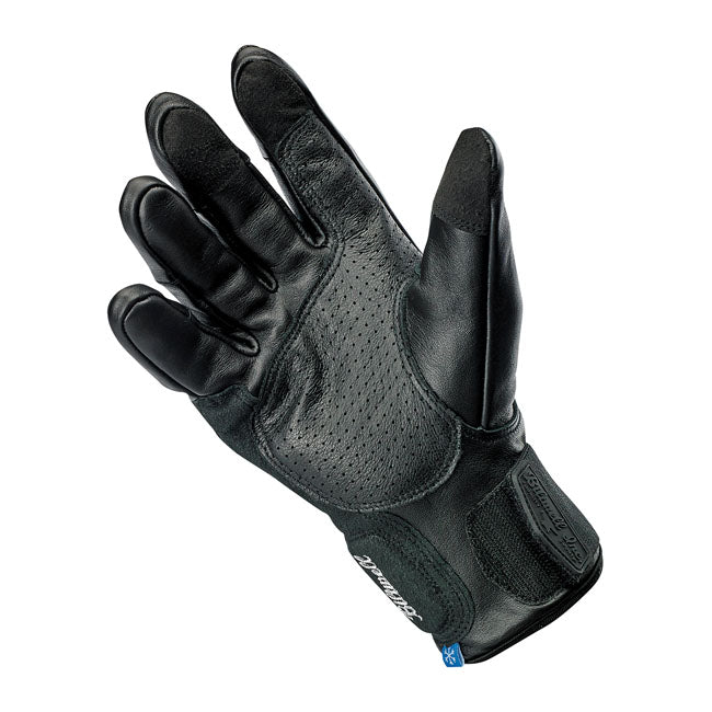 Biltwell Belden Gloves Black CE Approved - FREE UK Shipping, FREE 365 Day Returns | Moto Central