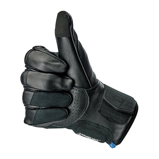 Biltwell Belden Gloves Black CE Approved - FREE UK Shipping, FREE 365 Day Returns | Moto Central