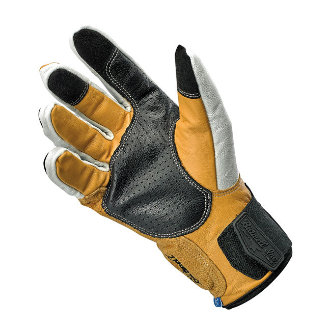 Biltwell Belden Gloves Cement CE Approved - FREE UK Shipping, FREE 365 Day Returns | Moto Central