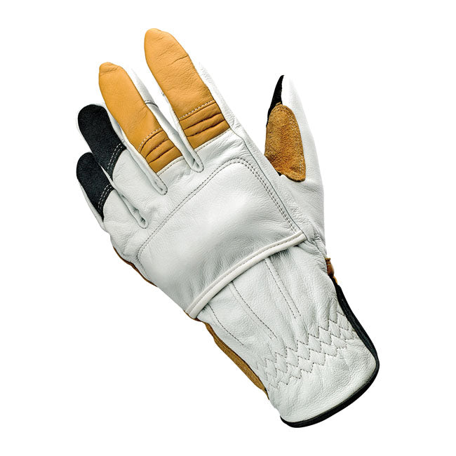 Biltwell Belden Gloves Cement CE Approved - FREE UK Shipping, FREE 365 Day Returns | Moto Central