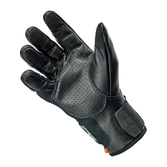 Biltwell Borrego Gloves Black CE Approved - FREE UK Shipping, FREE 365 Day Returns | Moto Central