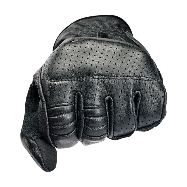 Biltwell Borrego Gloves Black CE Approved - FREE UK Shipping, FREE 365 Day Returns | Moto Central