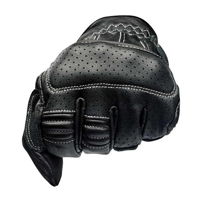 Biltwell Borrego Gloves Black / Cement CE Approved - FREE UK Shipping, FREE 365 Day Returns | Moto Central