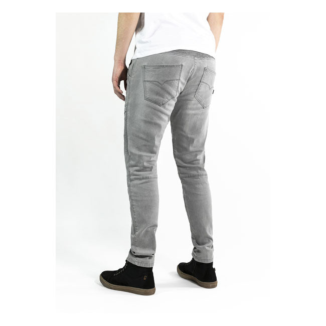 John Doe XTM Rebel Jeans Light Grey CE Approved