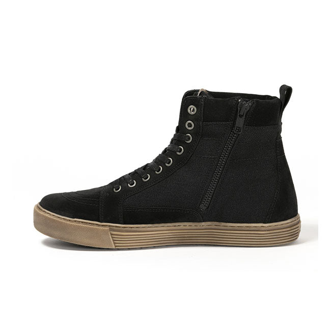 John Doe Motorcycle Sneakers Neo Black / Brown CE Approved  - FREE UK Shipping, FREE 365 Day Returns | Moto Central