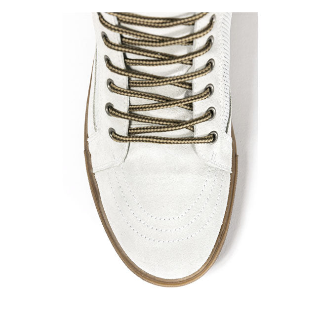 John Doe Motorcycle Sneakers Neo White / Brown CE Approved