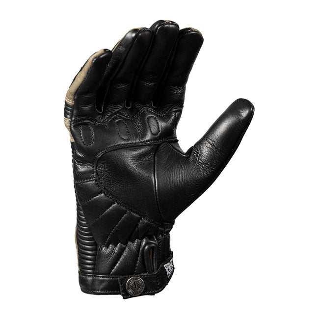 John Doe Durango Gloves Black / Camel CE Approved - FREE UK Shipping, FREE 365 Day Returns | Moto Central