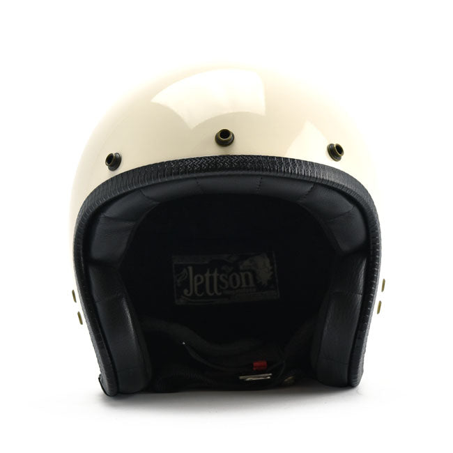 Roeg Jettson Helmet Vintage White - FREE UK Shipping, FREE 365 Day Returns | Moto Central