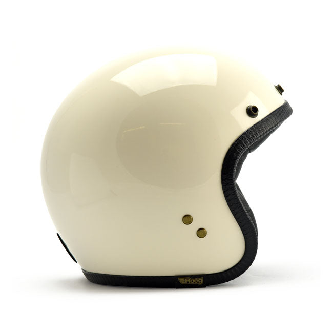 Roeg Jettson Helmet Vintage White - FREE UK Shipping, FREE 365 Day Returns | Moto Central