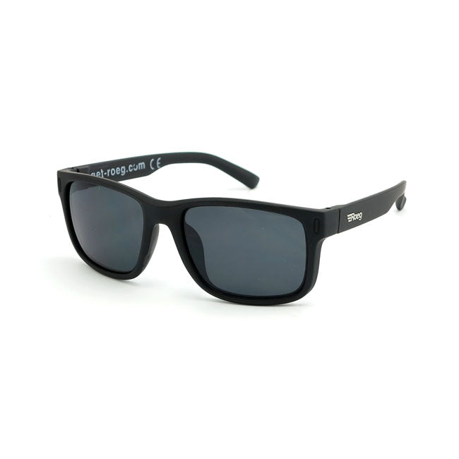 Roeg Billy V2.0 Sunglasses Black / Smoke Lenses - FREE UK Shipping, FREE 365 Day Returns | Moto Central