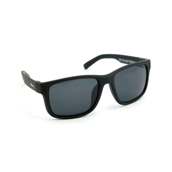 Roeg Billy V2.0 Sunglasses Black / Smoke Lenses - FREE UK Shipping, FREE 365 Day Returns | Moto Central