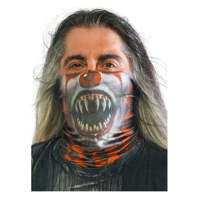 Lethal Threat Clown Face Tubular Mask Bandana