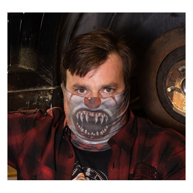 Lethal Threat Clown Face Tubular Mask Bandana