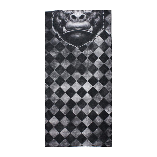 Lethal Threat Gorilla Face Tubular Mask Bandana - FREE UK Shipping, FREE 365 Day Returns | Moto Central