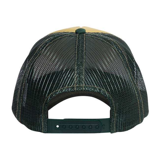 King Kerosin Classic Trucker Cap Freak Yellow / Green