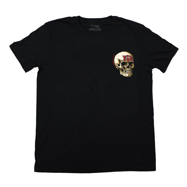 Down-N-Out In Memory T-Shirt Black