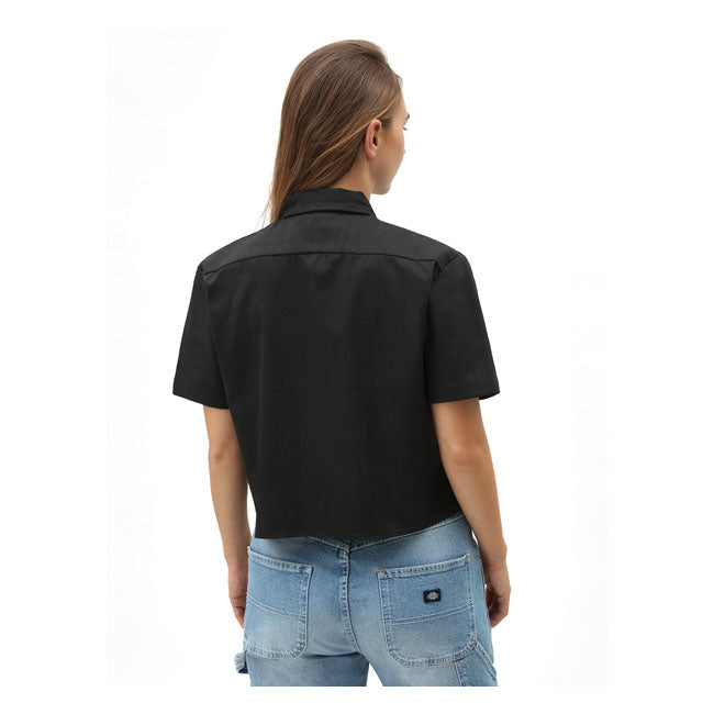 Dickies Short Sleeves Ladies Work Shirt Black