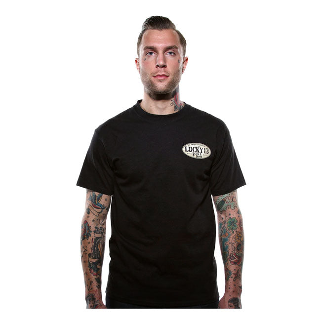 Lucky 13 American Original T-Shirt Black