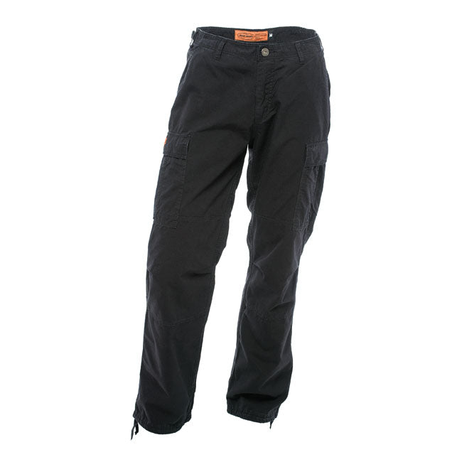 West Coast Choppers Caine Ripstop Cargo Trouser Black - FREE UK Shipping, FREE 365 Day Returns | Moto Central