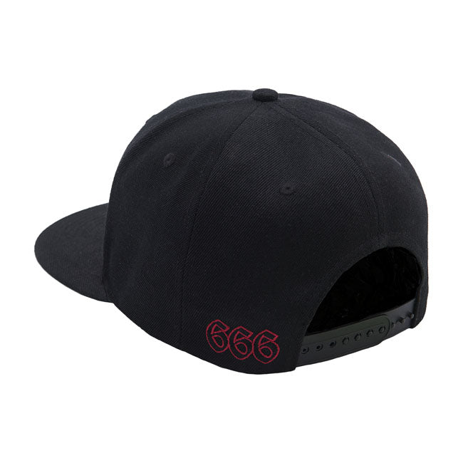 West Coast Choppers OG Classic Snapback Cap Black / Red