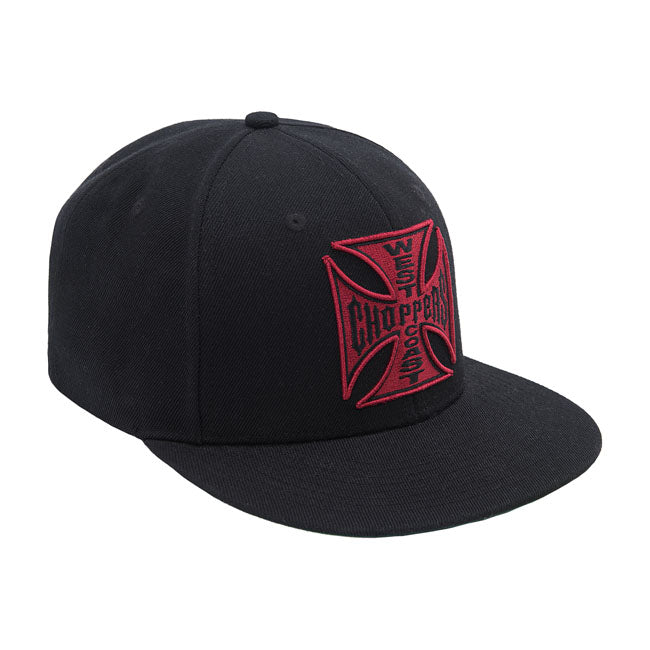 West Coast Choppers OG Classic Snapback Cap Black / Red