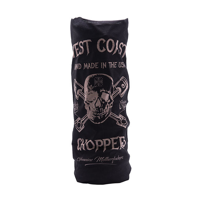 West Coast Choppers High Speed Tunnel Black - FREE UK Shipping, FREE 365 Day Returns | Moto Central