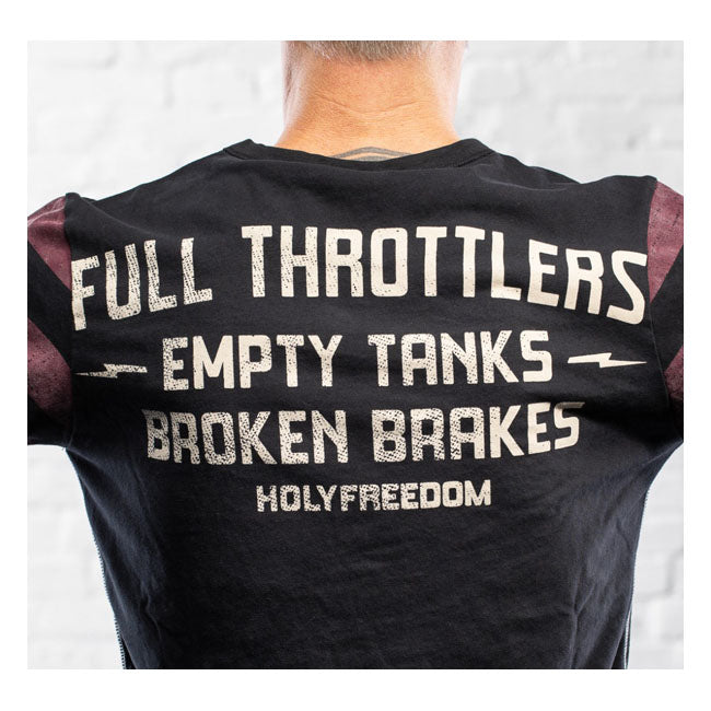 Holy Freedom Full Throttlers Long Sleeves T-Shirt Black