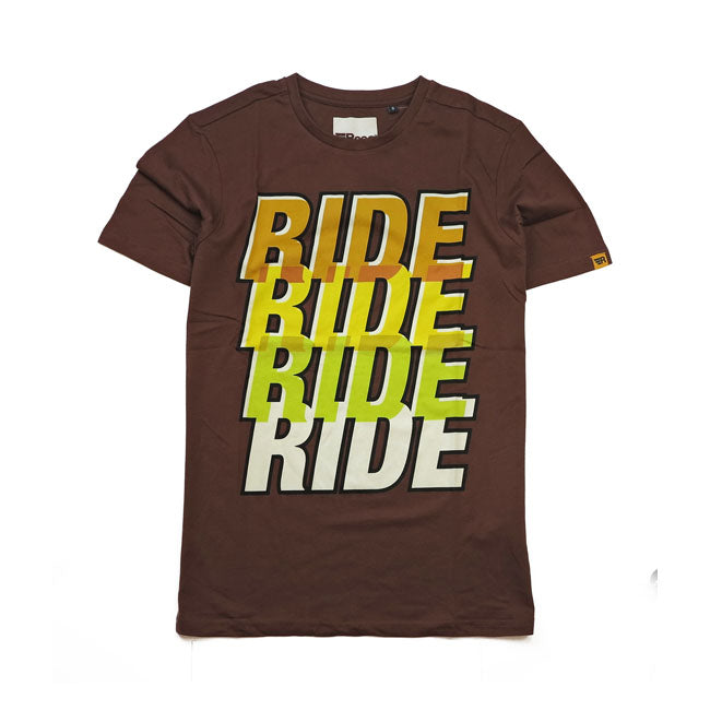 Roeg Ride Four Tee Brown