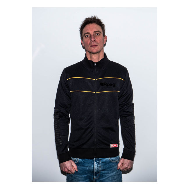 Roeg Greg Track Jacket Black - FREE UK Shipping, FREE 365 Day Returns | Moto Central