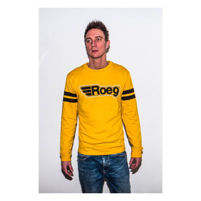 Roeg Ricky Jersey Yellow - FREE UK Shipping, FREE 365 Day Returns | Moto Central