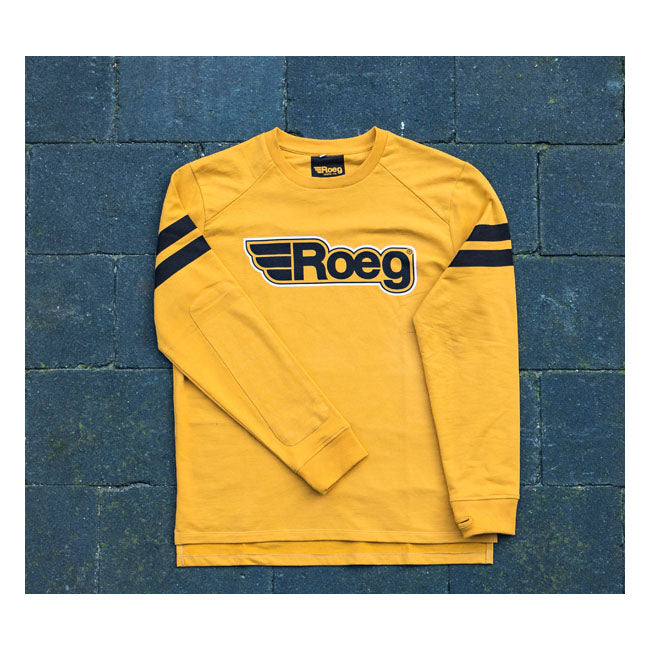 Roeg Ricky Jersey Yellow - FREE UK Shipping, FREE 365 Day Returns | Moto Central