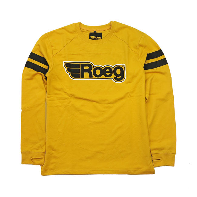 Roeg Ricky Jersey Yellow - FREE UK Shipping, FREE 365 Day Returns | Moto Central