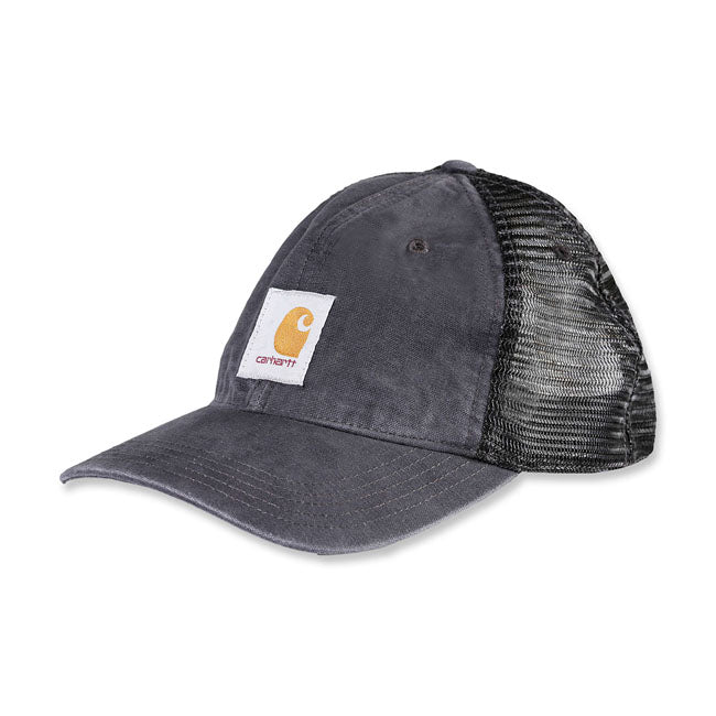 Carhartt Buffalo Cap Black  - FREE UK Delivery - Moto Central