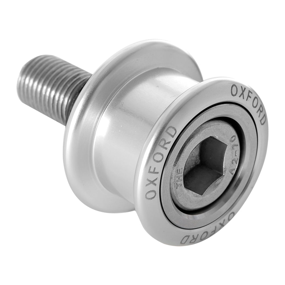 Oxford M10 Premium Spinners Silver - 1.25 Thread