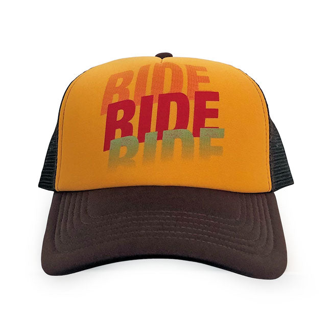 Roeg Trucker Cap Ride Brown - FREE UK Shipping, FREE 365 Day Returns | Moto Central