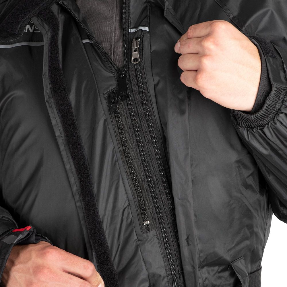 Oxford Rainseal Oversuit Black - FREE UK Shipping, FREE 365 Day Returns | Moto Central