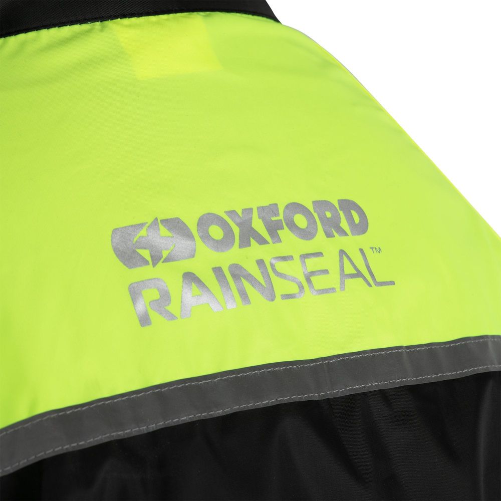 Oxford Rainseal Oversuit Black / Fluo Yellow