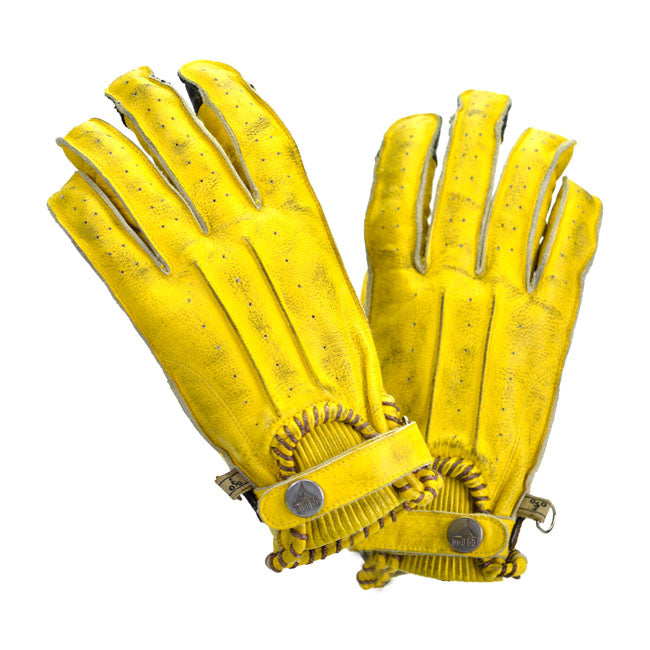 ByCity Second Skin Gloves Yellow  - FREE UK Shipping, FREE 365 Day Returns | Moto Central