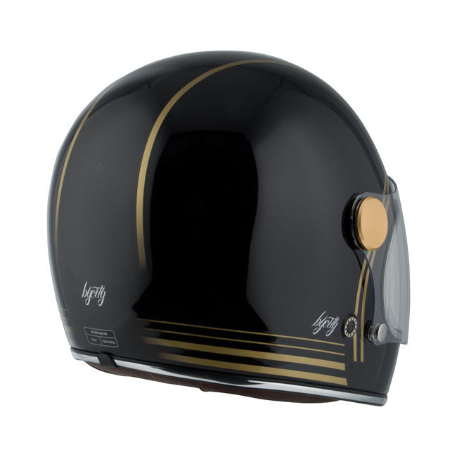 ByCity Roadster Gold Black Helmet Black