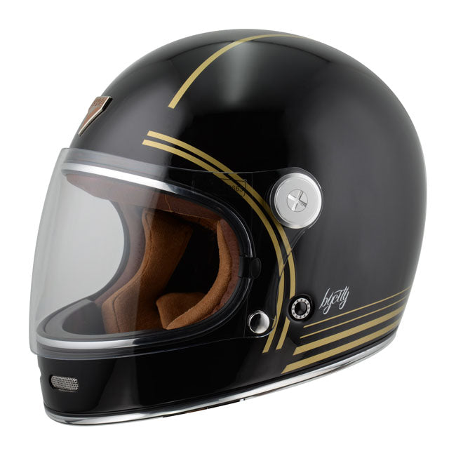 ByCity Roadster Gold Black Helmet Black