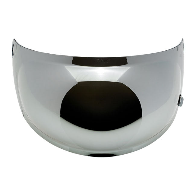 Biltwell Gringo S Gen-2 Bubble Shield Chrome Mirror - FREE UK Shipping, FREE 365 Day Returns | Moto Central