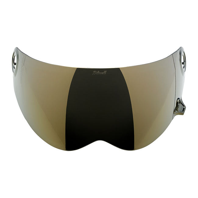 Biltwell Lane Splitter Gen-2 Shield Gold Mirror