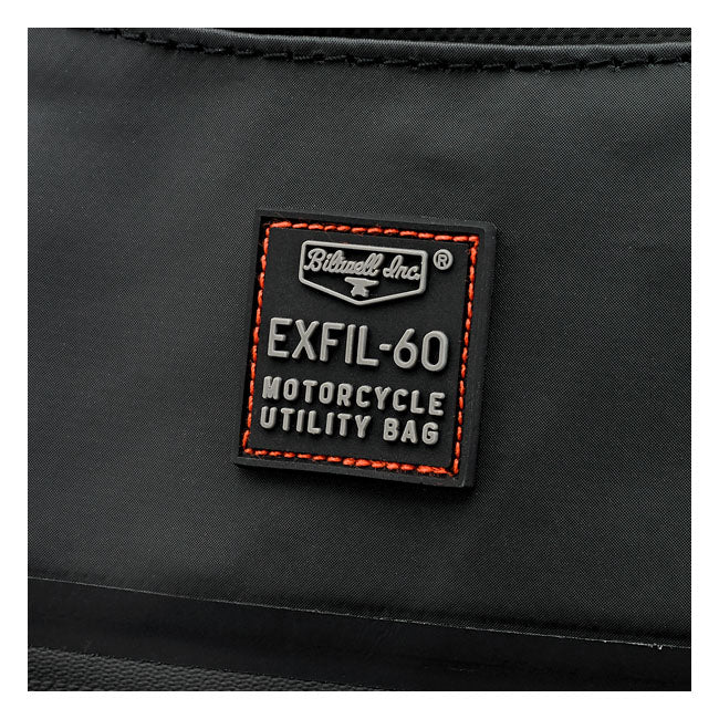 Biltwell Exfil-60 Bag Black - FREE UK Shipping, FREE 365 Day Returns | Moto Central