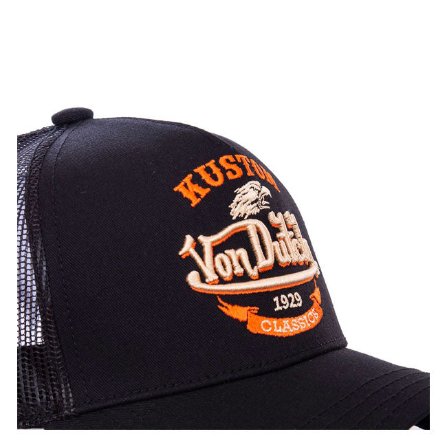 Von Dutch Trucker Cap Eagle Black - FREE UK Shipping, FREE 365 Day Returns | Moto Central