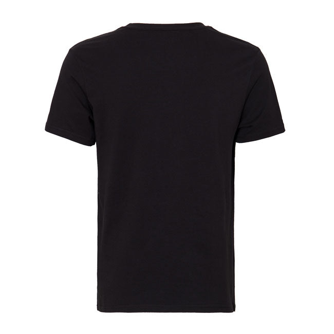 King Kerosin EL Caballero Cotton T-Shirt Black - FREE UK Shipping, FREE 365 Day Returns | Moto Central