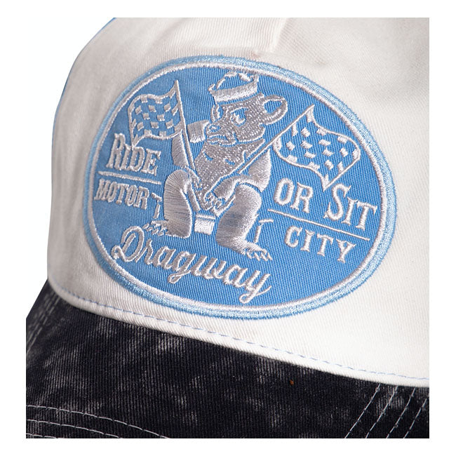 King Kerosin Ride Or Sit Trucker Cap Blue / White / Black